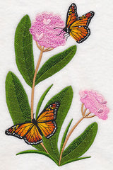 Monarchs and Milkweed Spray