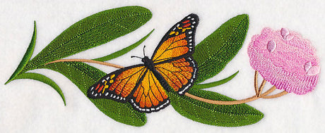 Monarchs and Milkweed Border