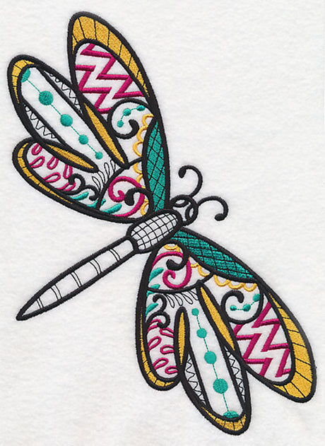 Dragonfly Dream (Blackwork)