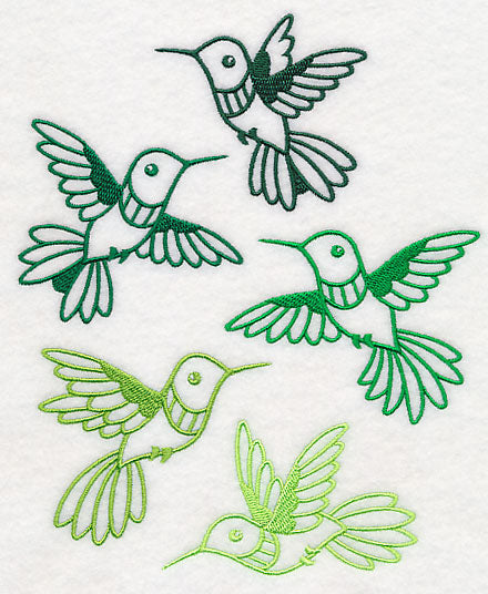 Hummingbird Charms