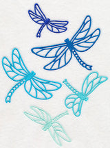 Cascading Dragonflies