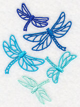 Cascading Dragonflies