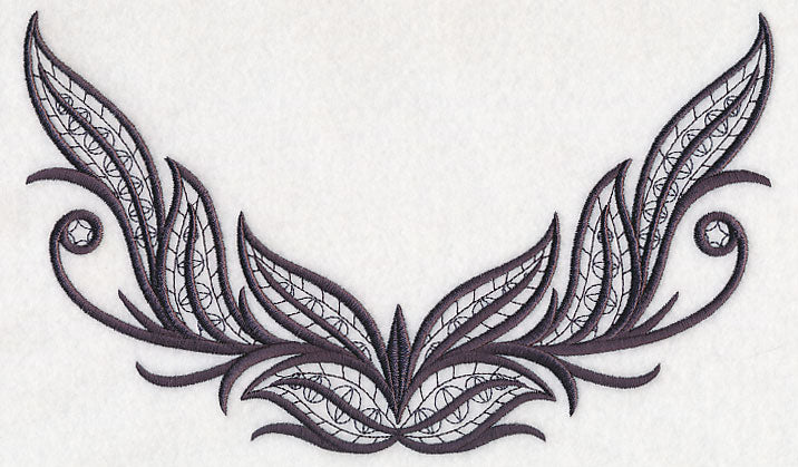 Fleur de Flames Neckline (V-Neck)