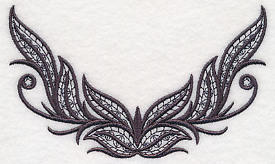 Fleur de Flames Neckline (V-Neck)