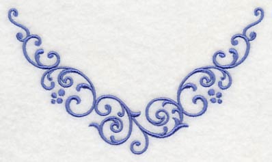 Flirty Filigree Neckline (V-Neck)