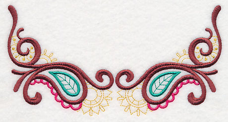 Mehndi Paisley Neckline (Crewneck)