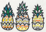 Pineapple Trio (Blackwork)