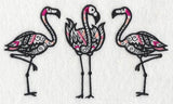 Flamingo Trio (Blackwork)