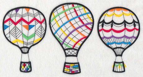 Up Up and Away (Blackwork)