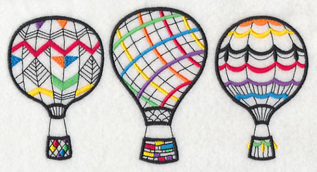 Up Up and Away (Blackwork)