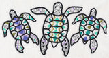 Sea Turtle Trio (Blackwork)