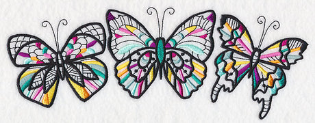 Butterfly Kaleidoscope (Blackwork)