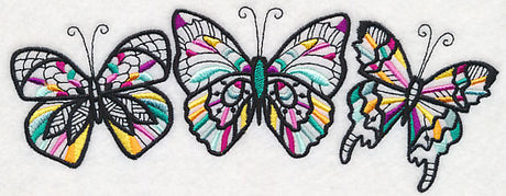 Butterfly Kaleidoscope (Blackwork)