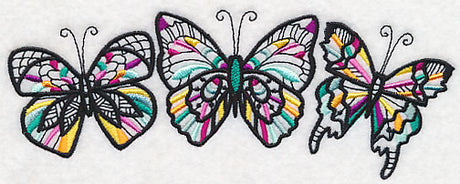 Butterfly Kaleidoscope (Blackwork)