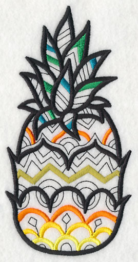 Pineapple 2 (Blackwork)