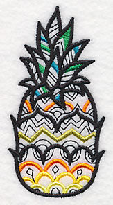 Pineapple 2 (Blackwork)