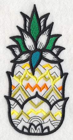 Pineapple 3 (Blackwork)