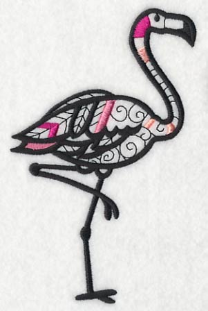 Flamingo 1 (Blackwork)