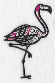Flamingo 1 (Blackwork)