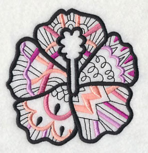 Hibiscus 2 (Blackwork)