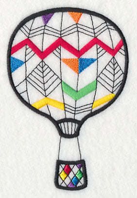 Up Up and Away 1 (Blackwork)