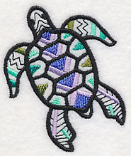 Sea Turtle 1 (Blackwork)
