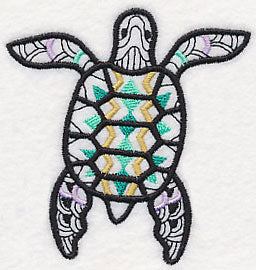 Sea Turtle 2 (Blackwork)