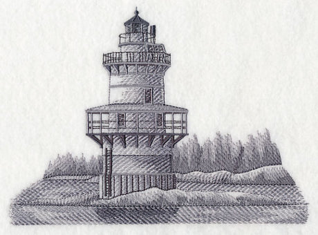 Goose Rocks Lighthouse Sketch (Maine)