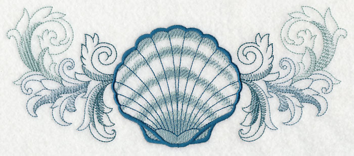 Sea Song with Baroque Background