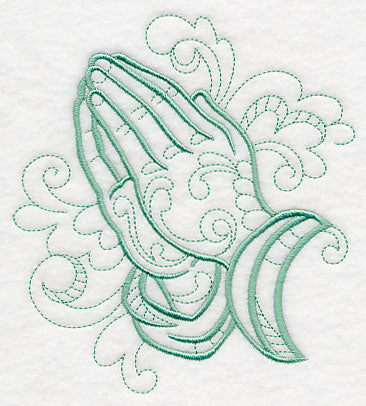 Doodle Praying Hands