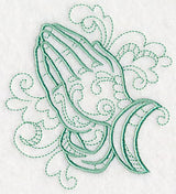 Doodle Praying Hands