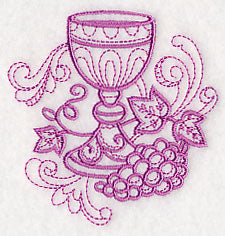 Doodle Chalice and Grapes