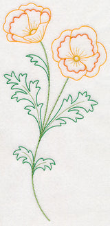 California Poppy (Vintage)