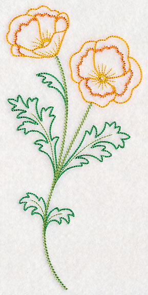 California Poppy (Vintage)