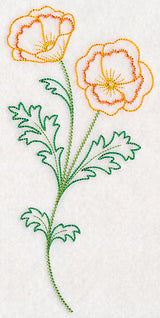California Poppy (Vintage)