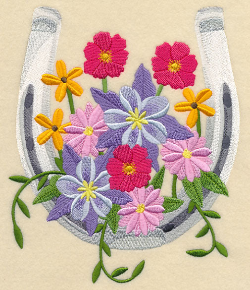 Horseshoe in Wildflowers