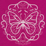 Flutterby Flourish (Candlewicking)