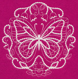 Flutterby Flourish (Candlewicking)