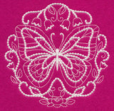 Flutterby Flourish (Candlewicking)