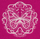 Flutterby Flourish (Candlewicking)