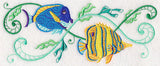 Tropical Fish Potpourri Border