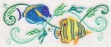 Tropical Fish Potpourri Border