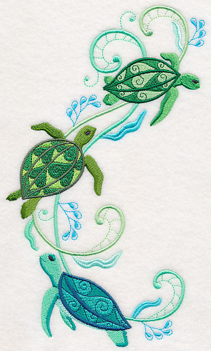 Turtles and Seagreens Spray