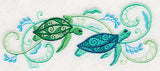 Turtles and Seagreens Border