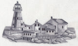 East Quoddy Lighthouse Sketch (New Brunswick)