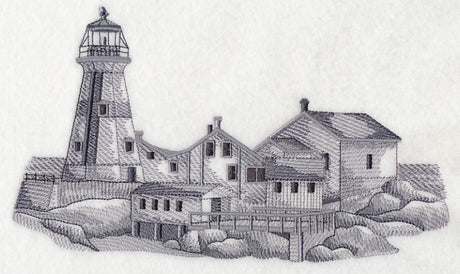 East Quoddy Lighthouse Sketch (New Brunswick)