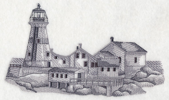 East Quoddy Lighthouse Sketch (New Brunswick)