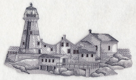 East Quoddy Lighthouse Sketch (New Brunswick)