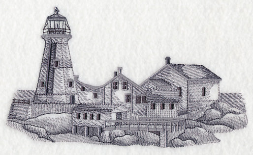 East Quoddy Lighthouse Sketch (New Brunswick)