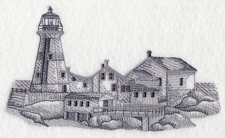 East Quoddy Lighthouse Sketch (New Brunswick)